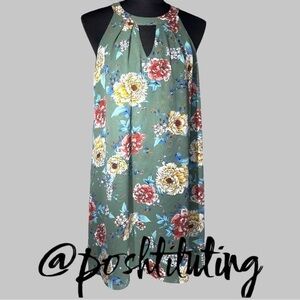 Floral Halter Dress